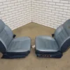 1984 Nissan 300ZX 30th Anniversary 2+2 Power Leather Seats Set Blue