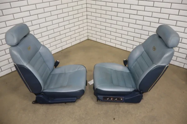 1984 Nissan 300ZX 30th Anniversary 2+2 Power Leather Seats Set Blue