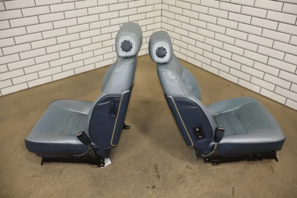 1984 Nissan 300ZX 30th Anniversary 2+2 Power Leather Seats Set Blue