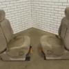 57_52dd9e7f-76bb-4511-8546-5f10f54f65d2 (1) 99-02 Chevy GMC Silverado Sierra Extended Cab Seat Set Front/Rear Tan (52D)