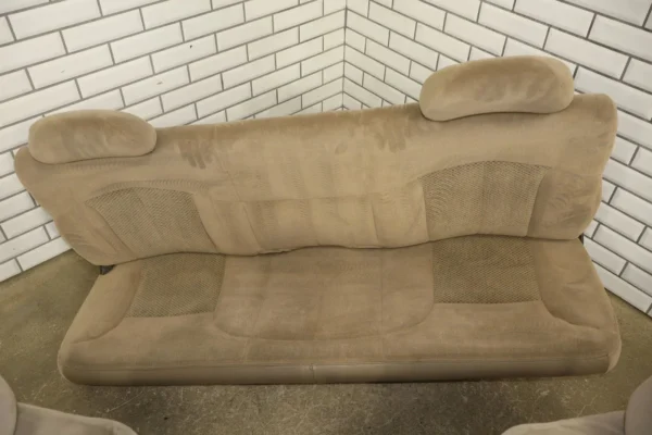57_7703a70a-78ce-440e-b6fe-d86f68190139 (1) 99-02 Chevy GMC Silverado Sierra Extended Cab Seat Set Front/Rear Tan (52D)