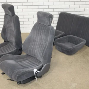 57_8a075c18-e775-49d6-a29c-9da4d67ffff7 1993-2002 Chevrolet Camaro, Pontiac Firebird- Cloth Manual Seats Set Light Gray