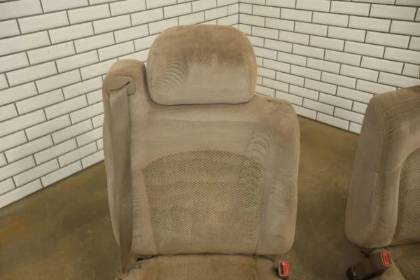 57_db475da7-1e3c-45c9-9e0a-abf1256f20af (1) 99-02 Chevy GMC Silverado Sierra Extended Cab Seat Set Front/Rear Tan (52D)
