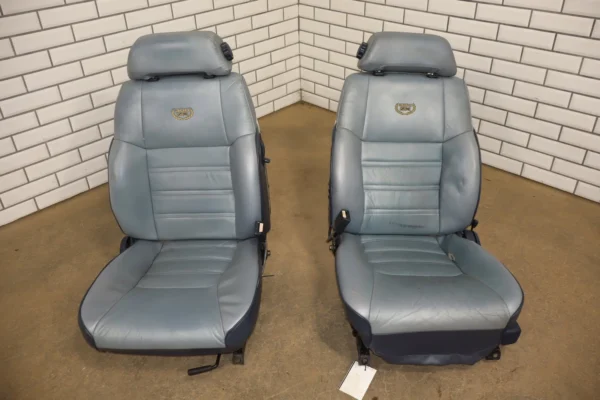 1984 Nissan 300ZX 30th Anniversary 2+2 Power Leather Seats Set Blue