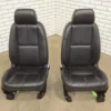 2008 GMC Yukon OEM Pair Front Heated Seats/Console Black Ebony OEM GMT900