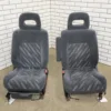web_01077aa7-e4df-47bb-9754-32e272f1fdb1 1997-2001 Honda CR-V Cloth Seats Set Front/Rear OEM Charcoal