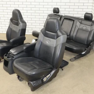 web_060c02d5-f4ea-4ef5-89a4-3df2f8be6ace 99-07 Ford F-250 Super Duty Harley-Davidson Edition Leather Seats Set Black