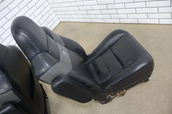 web_1a62c214-75a6-4d24-b42a-7f462d0aba7d 99-07 Ford F-250 Super Duty Harley-Davidson Edition Leather Seats Set Black