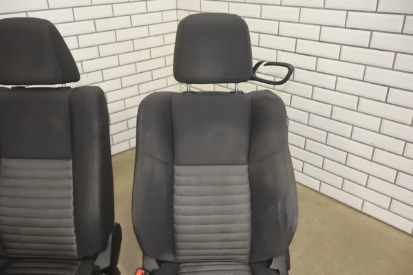web_1adcd0fb-6de5-48a6-94c6-2a7bc3b670bd 11-14 Dodge Challenger Dark Slate Cloth Seat Set Front/Rear OEM