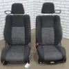 web_268aee92-2d12-4801-a63d-8da25db2e8b8 11-14 Dodge Challenger Dark Slate Cloth Seat Set Front/Rear OEM