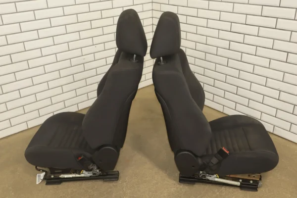 web_34ef1152-b07c-49c4-8cb1-4243718a28eb 11-14 Dodge Challenger Dark Slate Cloth Seat Set Front/Rear OEM