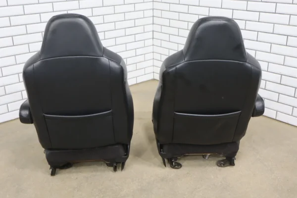 web_4a4e94e7-2ae4-4f88-8c28-e42e188ea525 99-07 Ford F-250 Super Duty Harley-Davidson Edition Leather Seats Set Black