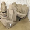 2003-2007 Chevrolet Silverado HD Crew Cab Cloth Seats Set (Tan) GMT800