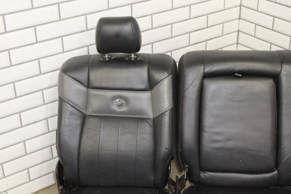 web_6337efa6-3bec-4c2e-a1b7-988c61ecf67a 99-07 Ford F-250 Super Duty Harley-Davidson Edition Leather Seats Set Black