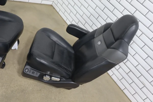 web_97522ef3-f425-4718-83e3-76f061ecdde1 99-07 Ford F-250 Super Duty Harley-Davidson Edition Leather Seats Set Black