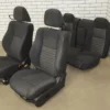 web_a3141fa2-e761-4581-9712-4fe676cf5176 11-14 Dodge Challenger Dark Slate Cloth Seat Set Front/Rear OEM