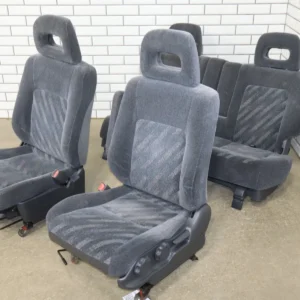web_a6c5aff8-40b1-4c05-b179-620f1c070938 1997-2001 Honda CR-V Cloth Seats Set Front/Rear OEM Charcoal