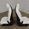 web_c89d1a06-adbb-41a9-b867-b3b5ac053a43 2016-2020 Tesla Model X White Leather Seat Set 6 Seat OEM