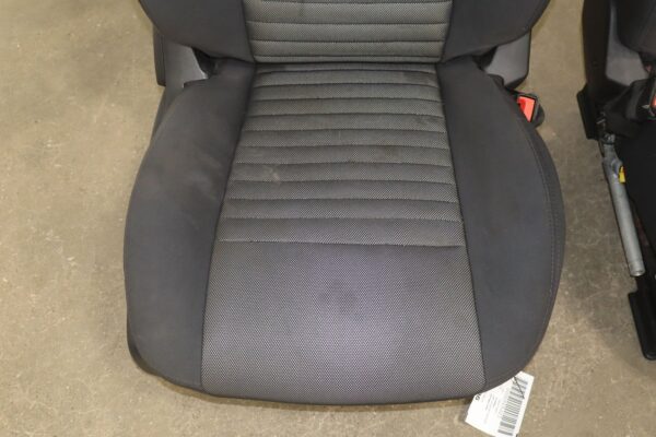 web_d0e27d2e-880b-45c2-b4fe-ee38a5bbeb3c 11-14 Dodge Challenger Dark Slate Cloth Seat Set Front/Rear OEM
