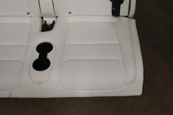 web_d82c1817-1aaa-444d-8cc2-b347e74e81be 2016-2020 Tesla Model X White Leather Seat Set 6 Seat OEM