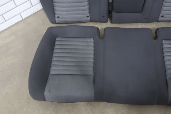 web_e1718b62-ae3c-4501-8ea7-d88c4f8eb83e 11-14 Dodge Challenger Dark Slate Cloth Seat Set Front/Rear OEM